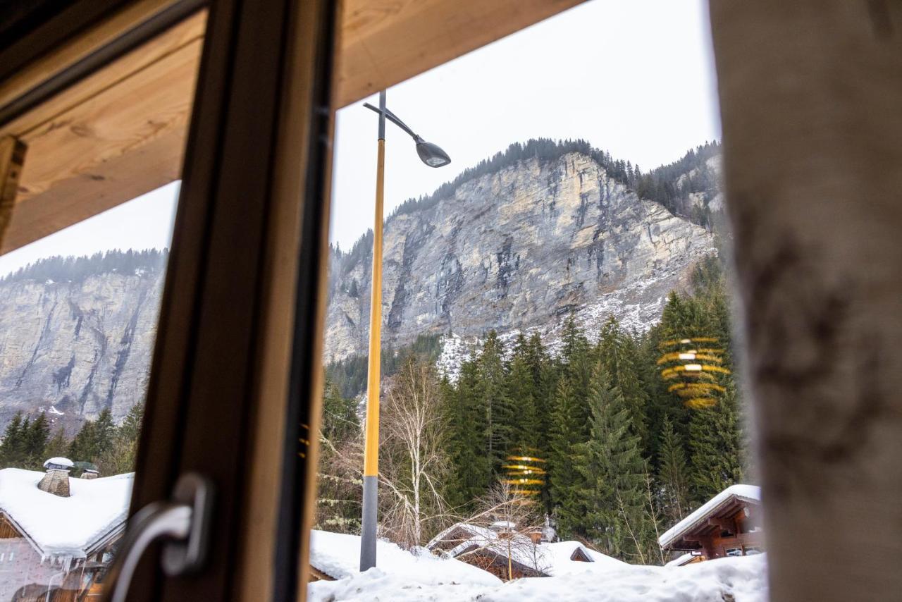 Hotel Et Chalet Au Coin Du Feu Chilly Powder Морзин Экстерьер фото