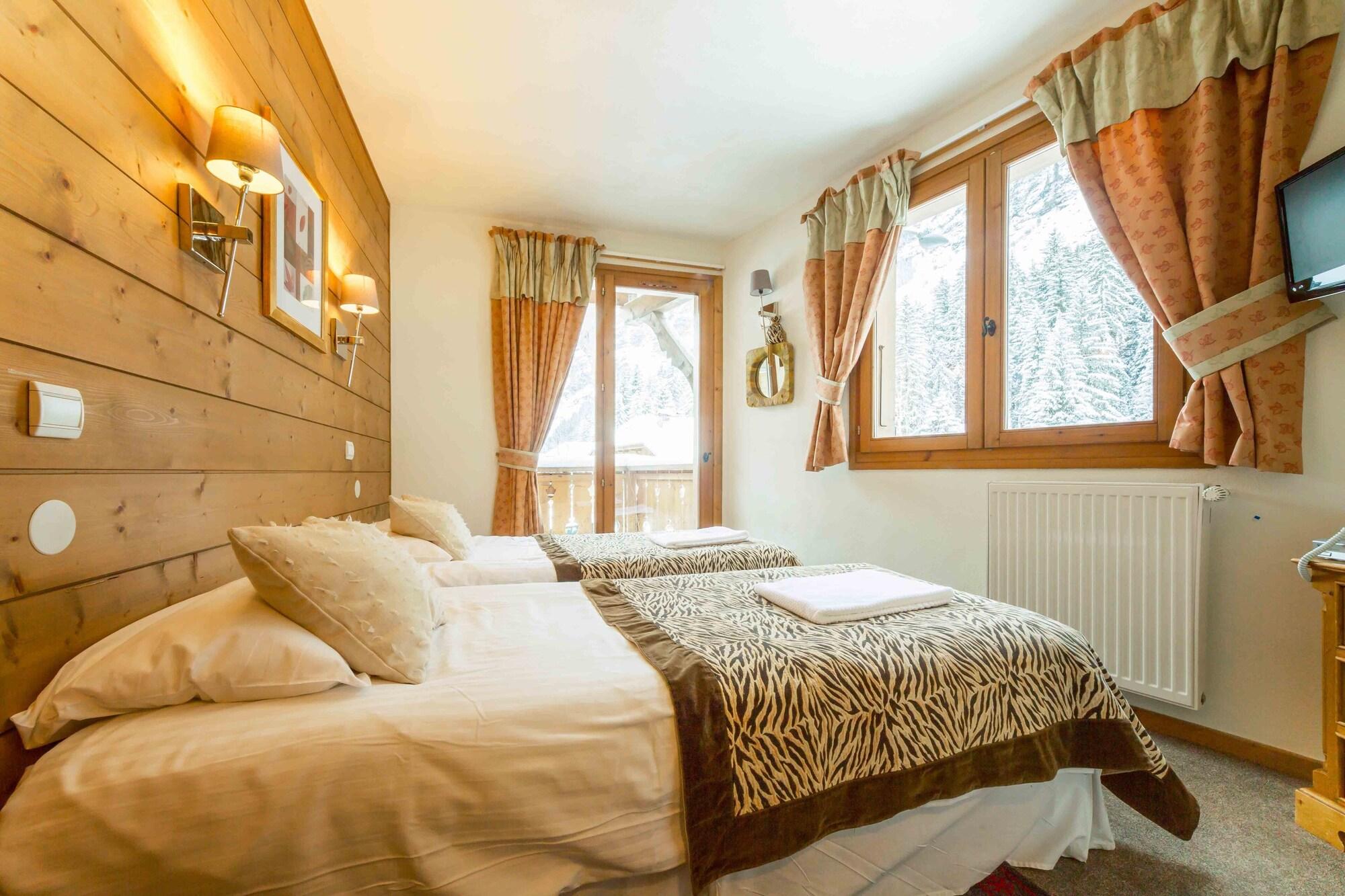 Hotel Et Chalet Au Coin Du Feu Chilly Powder Морзин Экстерьер фото