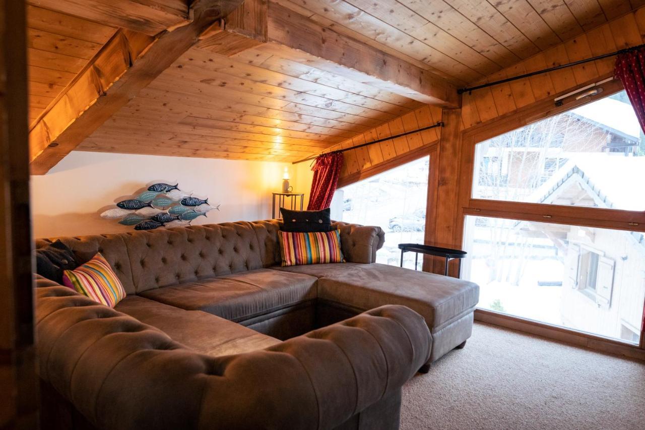 Hotel Et Chalet Au Coin Du Feu Chilly Powder Морзин Экстерьер фото