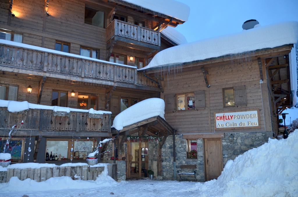 Hotel Et Chalet Au Coin Du Feu Chilly Powder Морзин Экстерьер фото