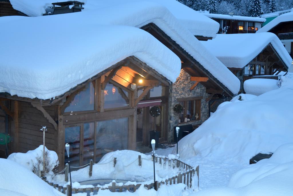 Hotel Et Chalet Au Coin Du Feu Chilly Powder Морзин Экстерьер фото